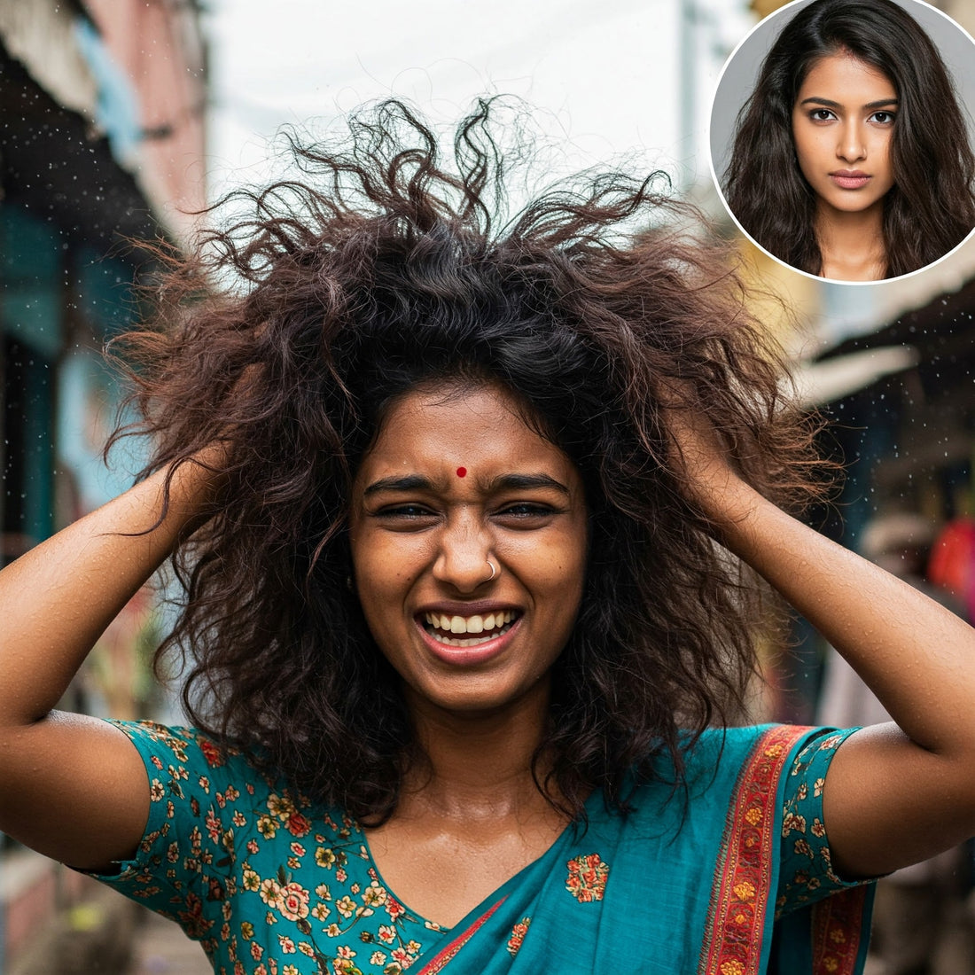 Tame the Frizz: Managing Your Mane in the Humid Indian Summer