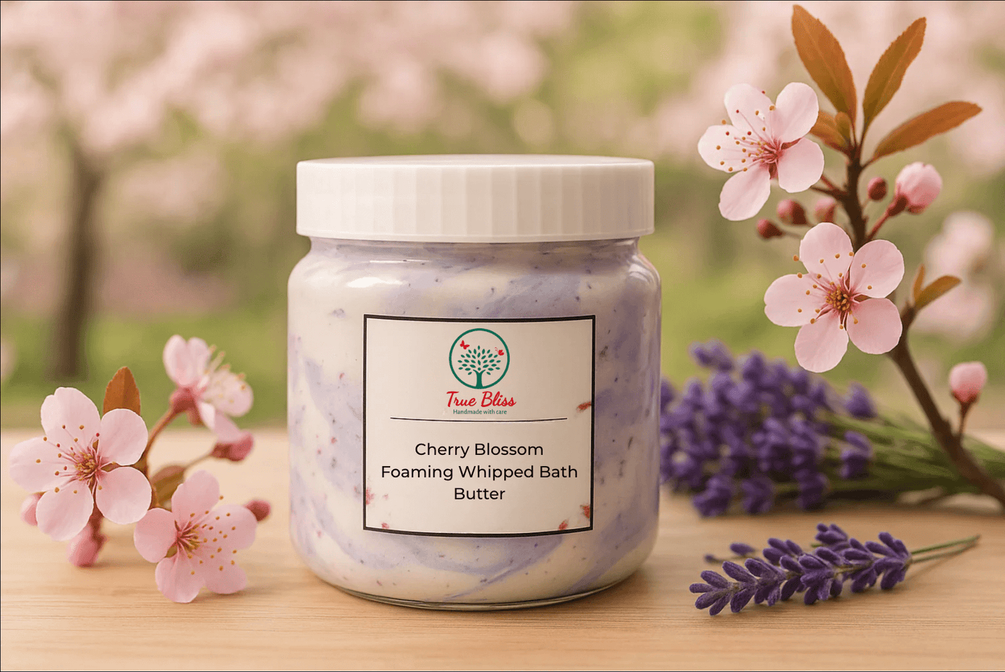 Cherry Blossom Foaming Whipped Bath Butter