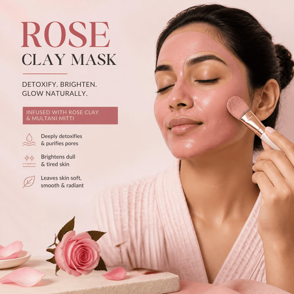 Rose Clay Face Mask