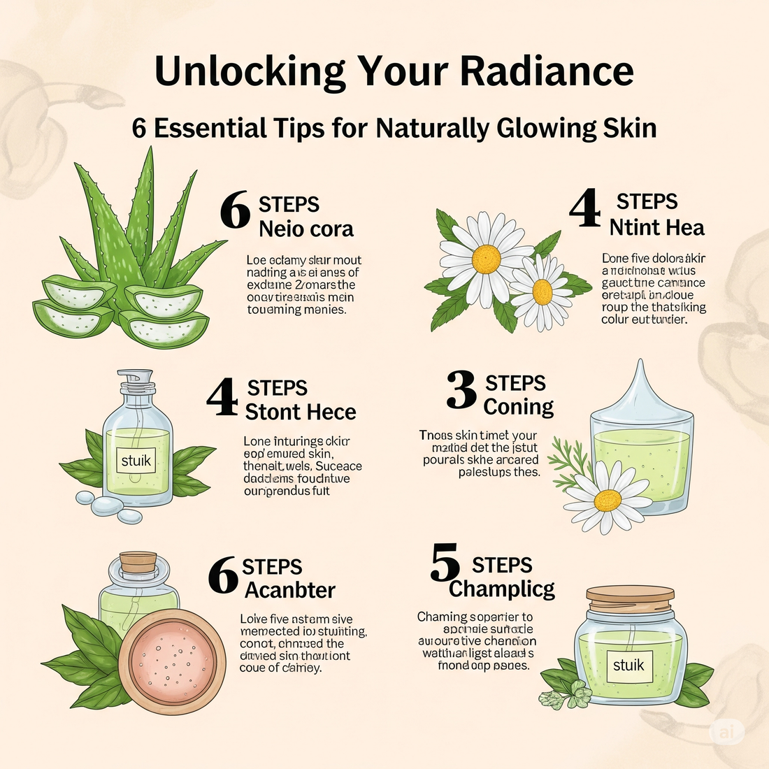 Unlocking Your Radiance: 6 Essential Tips for Naturally Glowing Skin