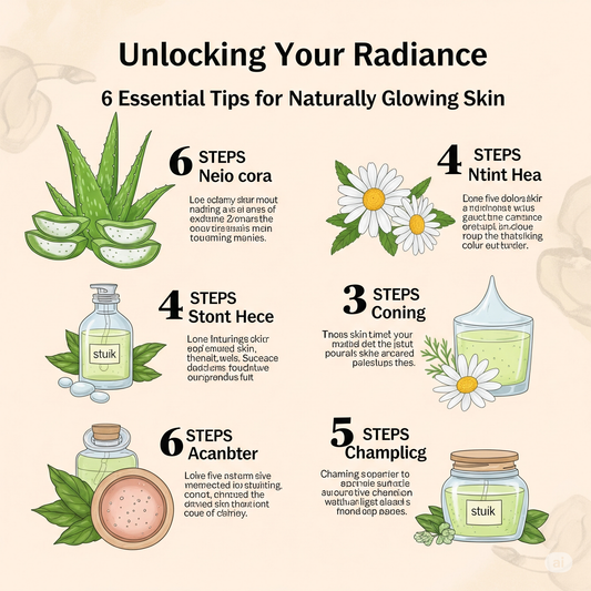 Unlocking Your Radiance: 6 Essential Tips for Naturally Glowing Skin