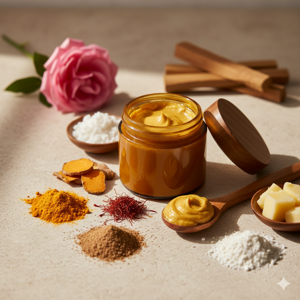 The Anatomy of an Ubtan: What Goes Into Our Indian Ayurvedic Herbal Body Scrub