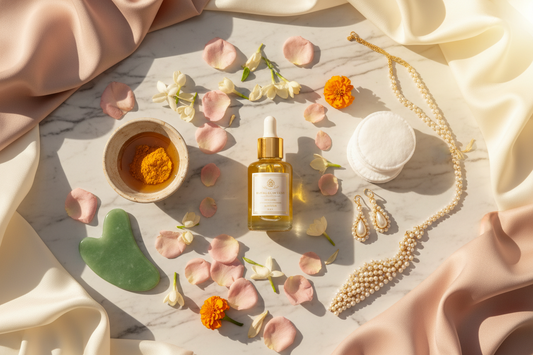 5 Ways to Use Golden Face Oil for a Bridal Glow