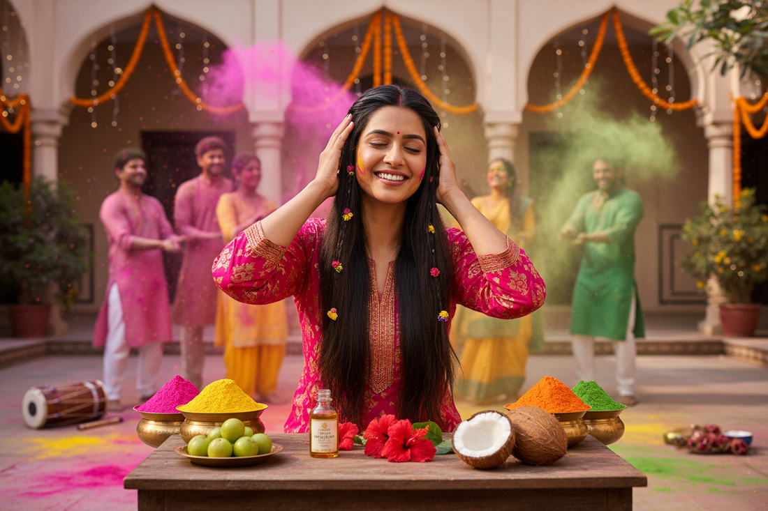 The 'Shampoo Sandwich' Trend: Protecting Your Scalp Before Holi
