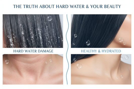 The Silent Culprit: How Hard Water is Actually Sabotaging Your Hair and Skin Barrier