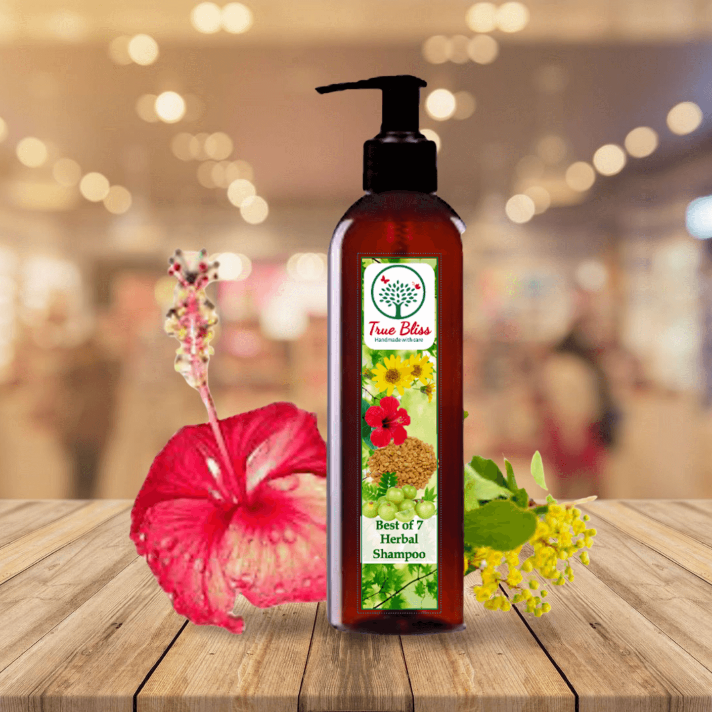 Best of 7 Herbal Shampoo - TrueBliss Skincare