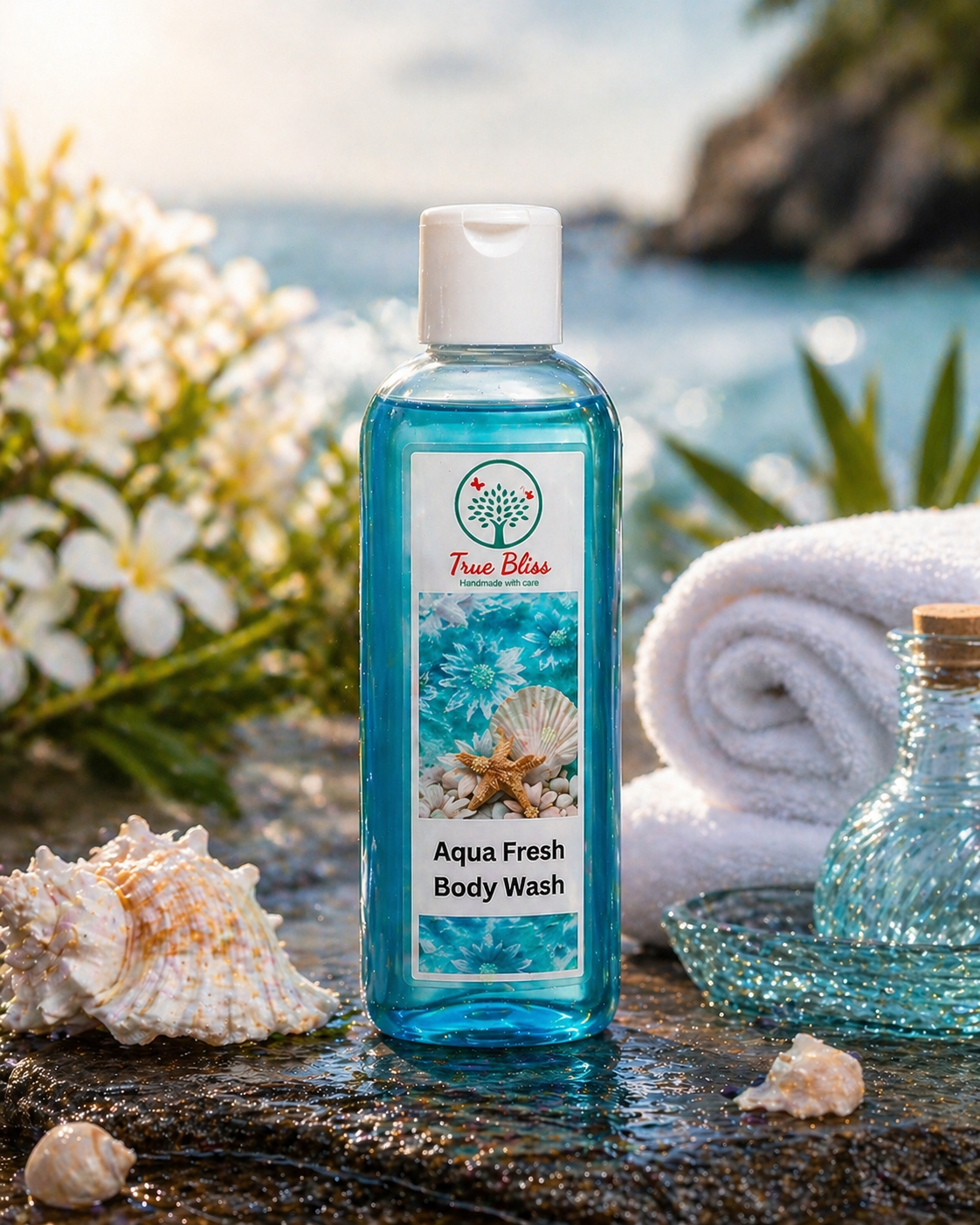 Luxury Body Wash (Magic Purple, Aqua Fresh, Floral Heaven, Japanese Cherry Blossom)