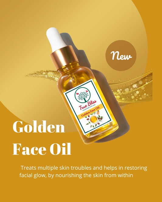 Golden Face Oil - TrueBliss Skincare