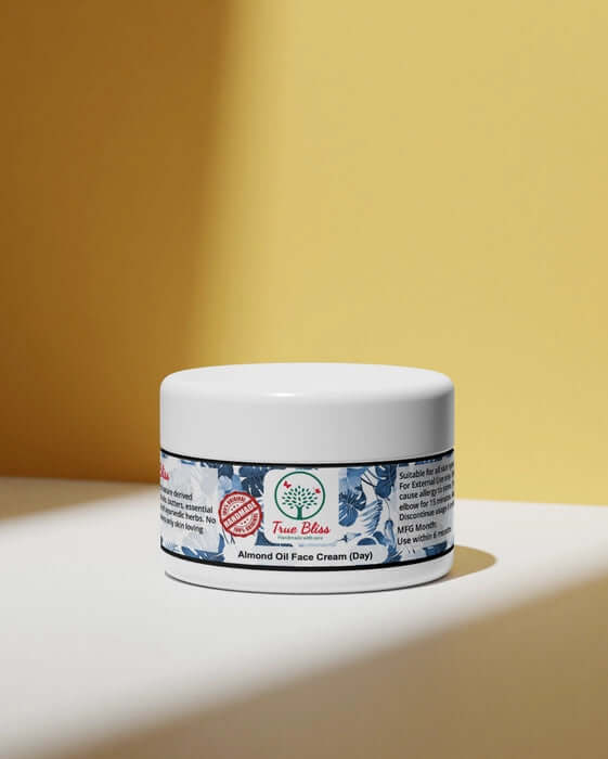 Almond Oil Face Cream (Day Cream) - TrueBliss Skincare