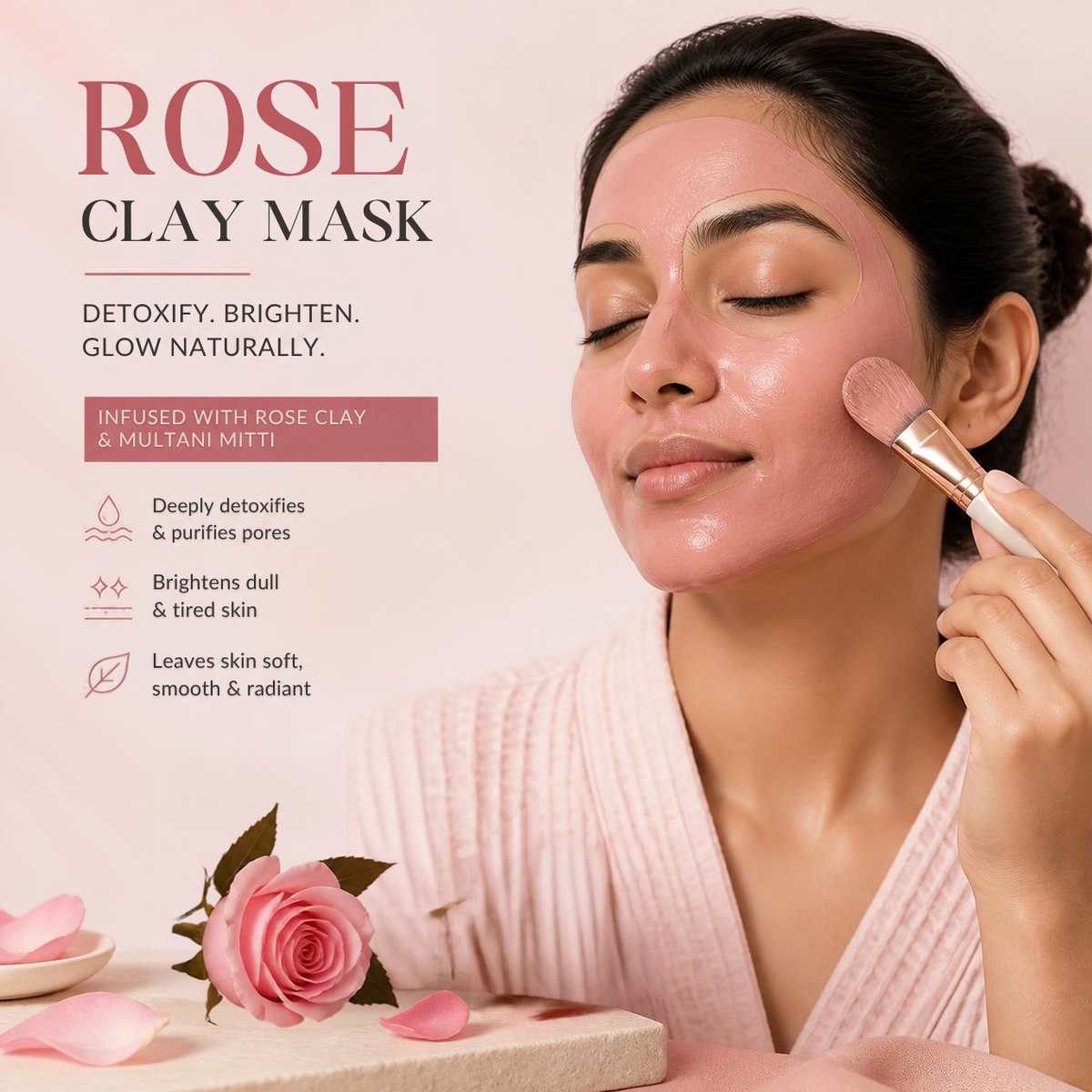 Rose Clay Face Mask