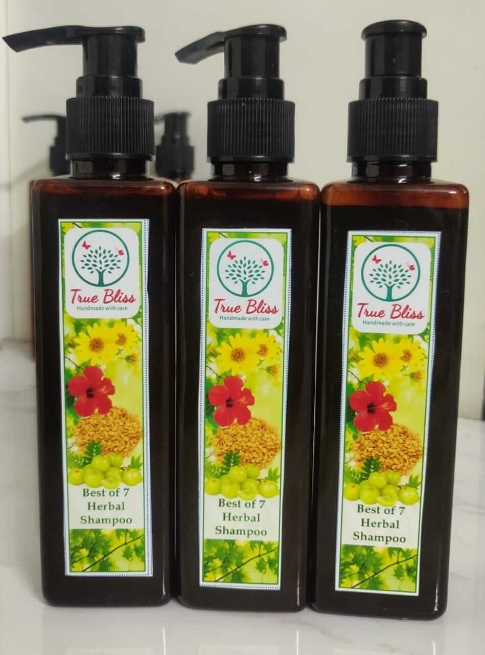 Best of 7 Herbal Shampoo - Truebliss Skincare