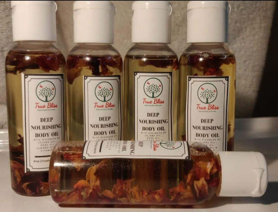 Deep Nourishing Body Oil (Ayurvedic) - TrueBliss Skincare