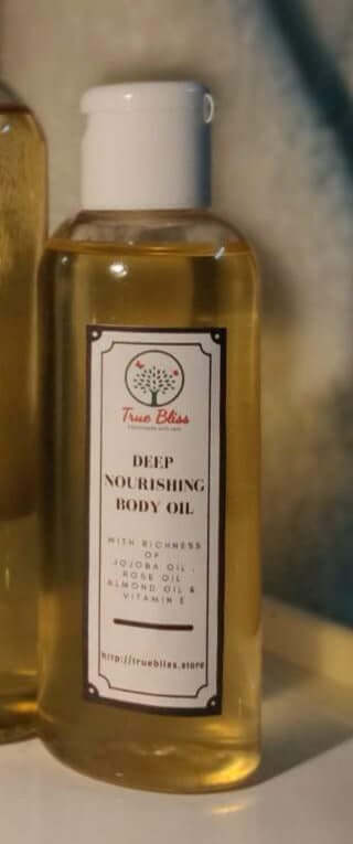 Deep Nourishing Body Oil (Ayurvedic) - TrueBliss Skincare
